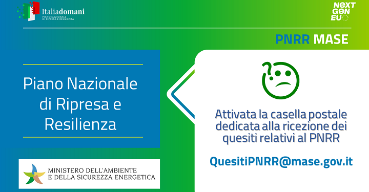 MASE: Attivata La Casella Postale Dedicata Alla Ricezione Dei Quesiti ...