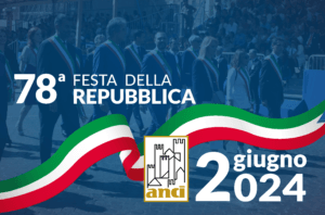 78esima Festa della Repubblica, logo Anci, tricolore